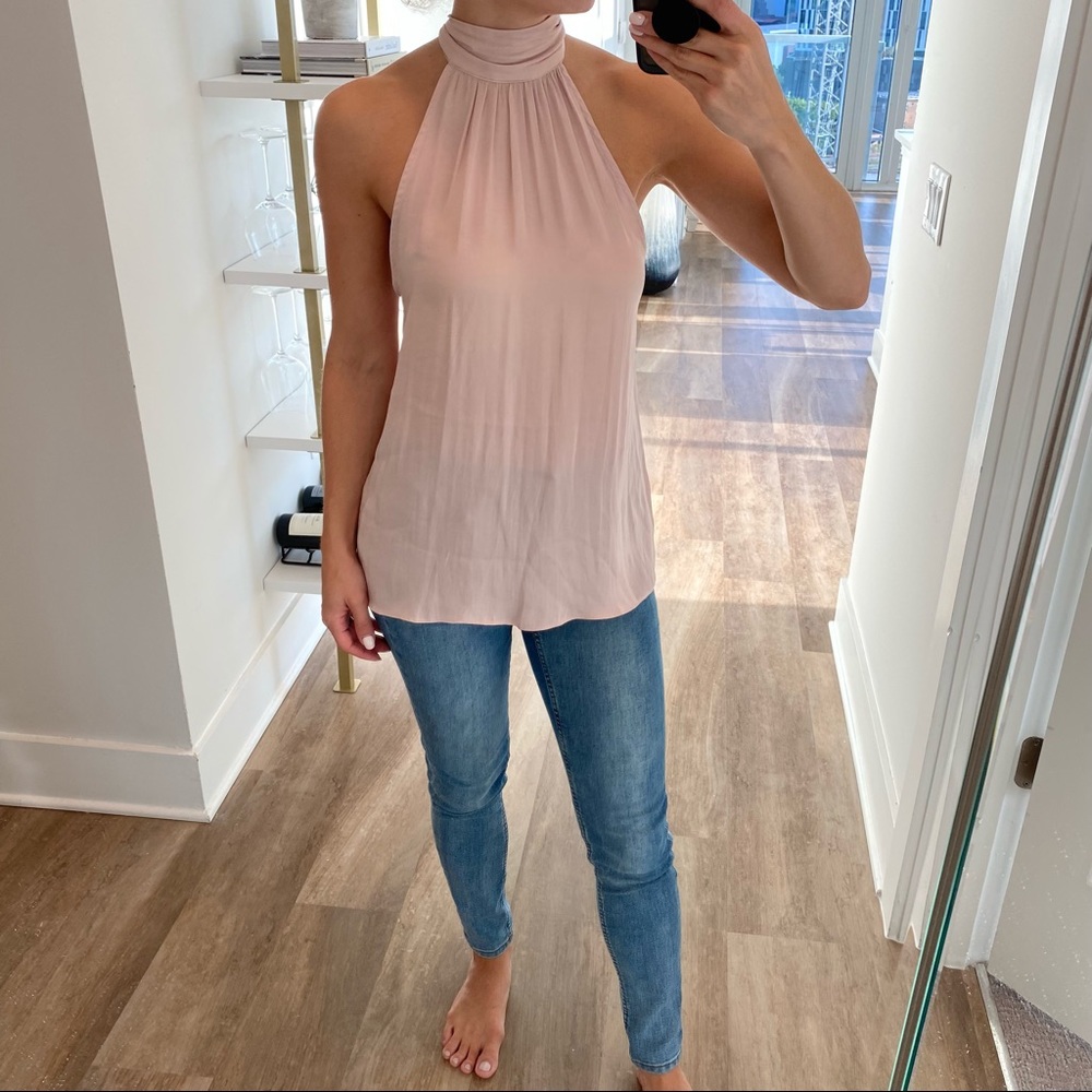 BRAND NEW High Neck Tie Tank Top